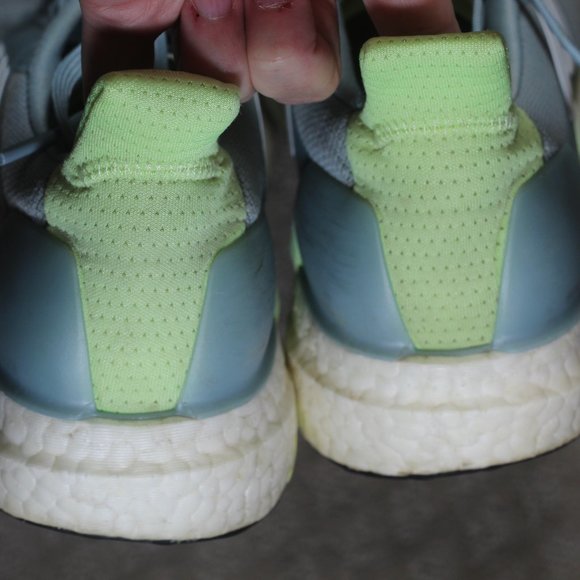 Adidas Size 9 Blue & Green Solar Glide Boost Athletic Shoes - Picture 6 of 7